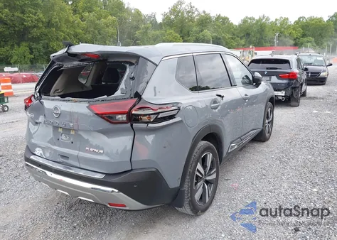 2023 Nissan Rogue Platinum Fwd из США, поврежденный, VIN JN8BT3DC6PW100265